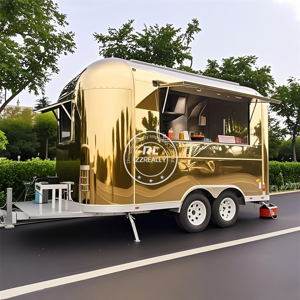 Mobile Coffee Van Equipment - Customize Food Truck Mobile Kitchen Kiosk