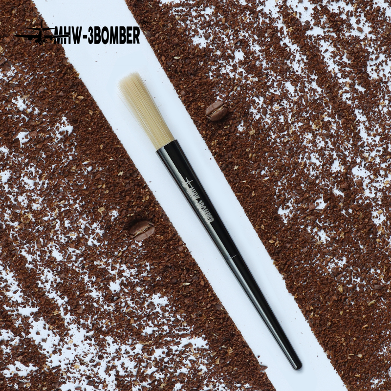Coffee Equipment Cleaner - MHW3BOMBER Aluminum Alloy Coffee Bean Brush