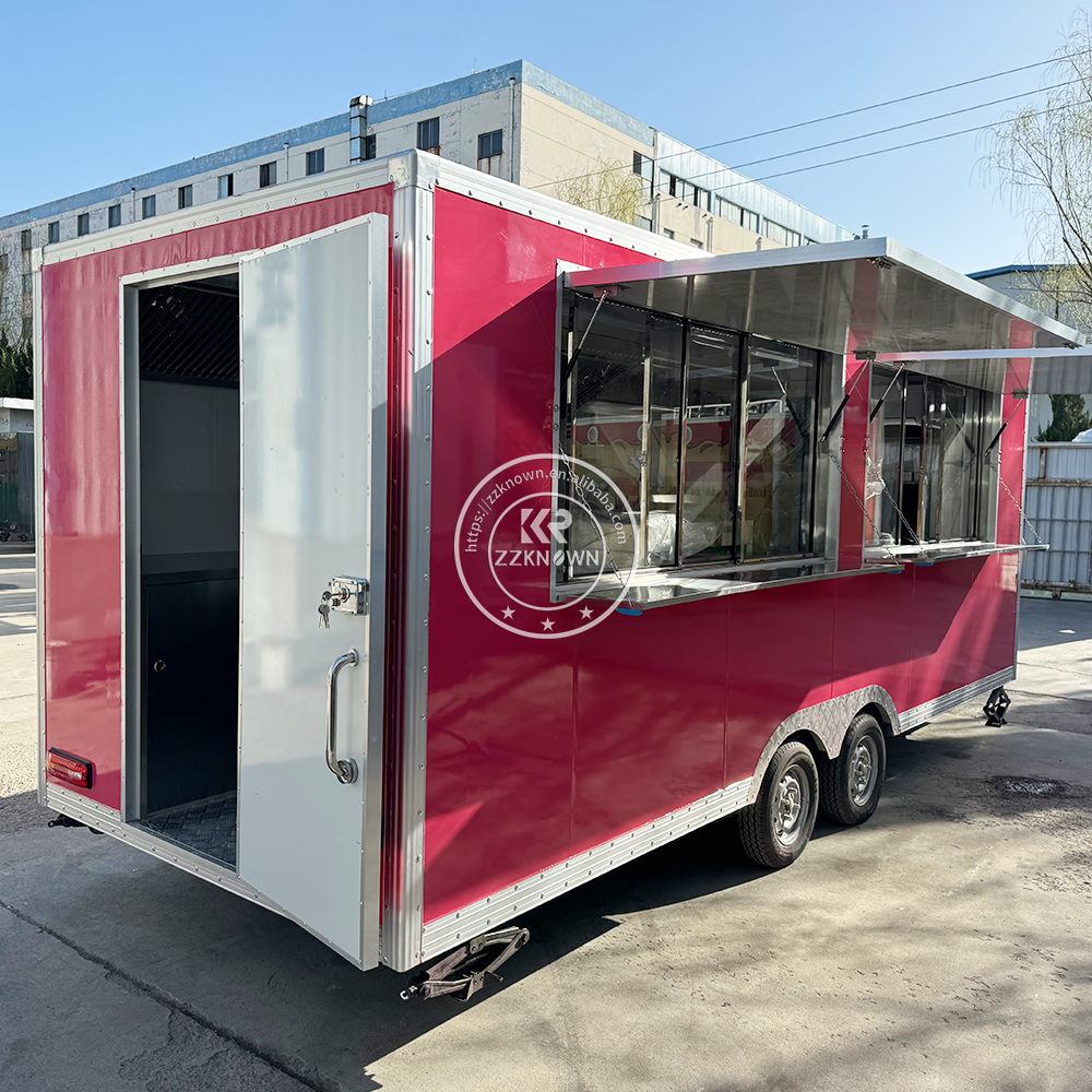 Mobile Coffee Van Equipment - Concession Coffee Ice Cream Trailer Food