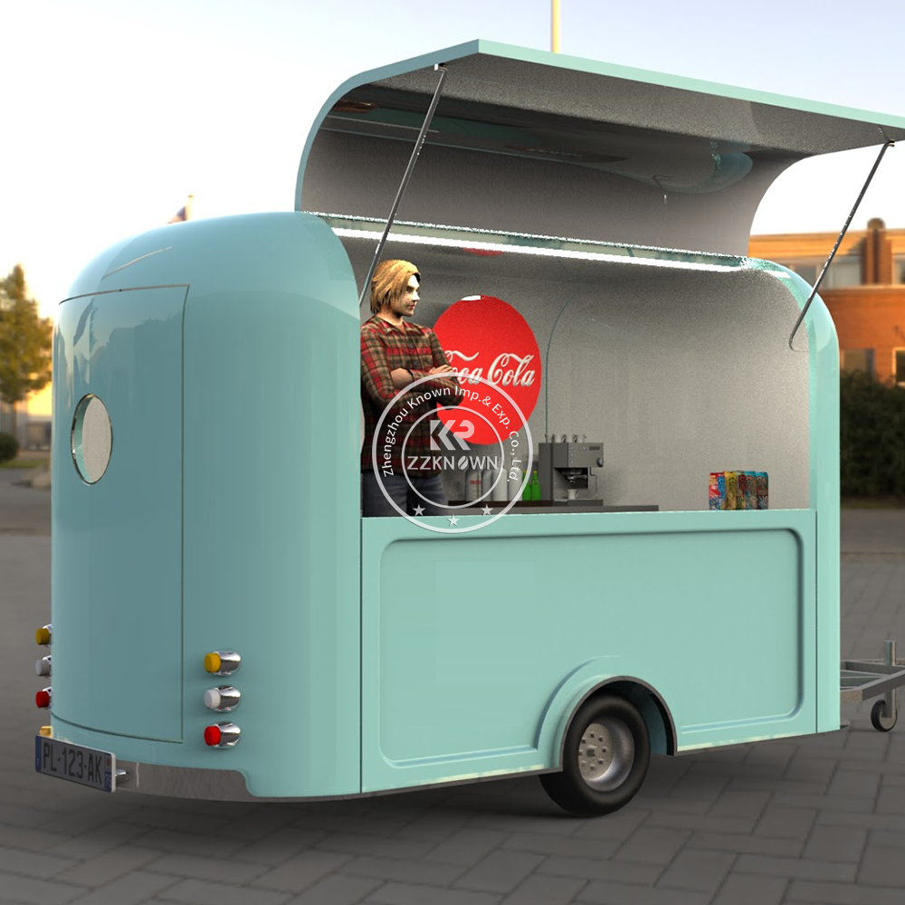 Mobile Coffee Van Equipment - 2025 Concession Catering Coffee Food Trailers