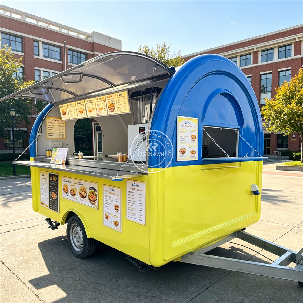Mobile Coffee Van Equipment - Concession Trailer Food Trailer Mobile Coffee
