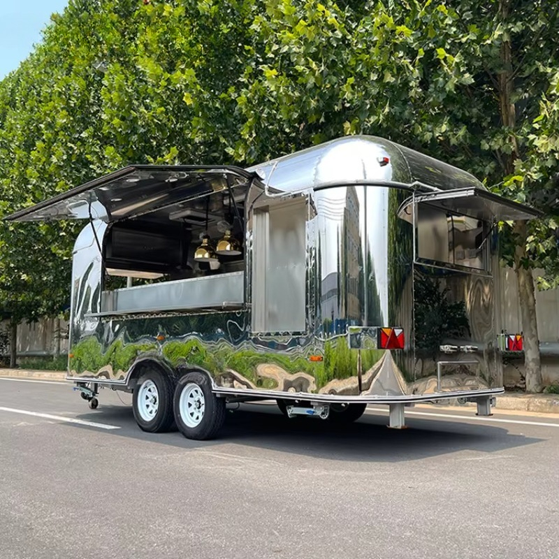Fulai Mobile Bar Trailers Full - Mobile Coffee Van Equipment reseña y precio