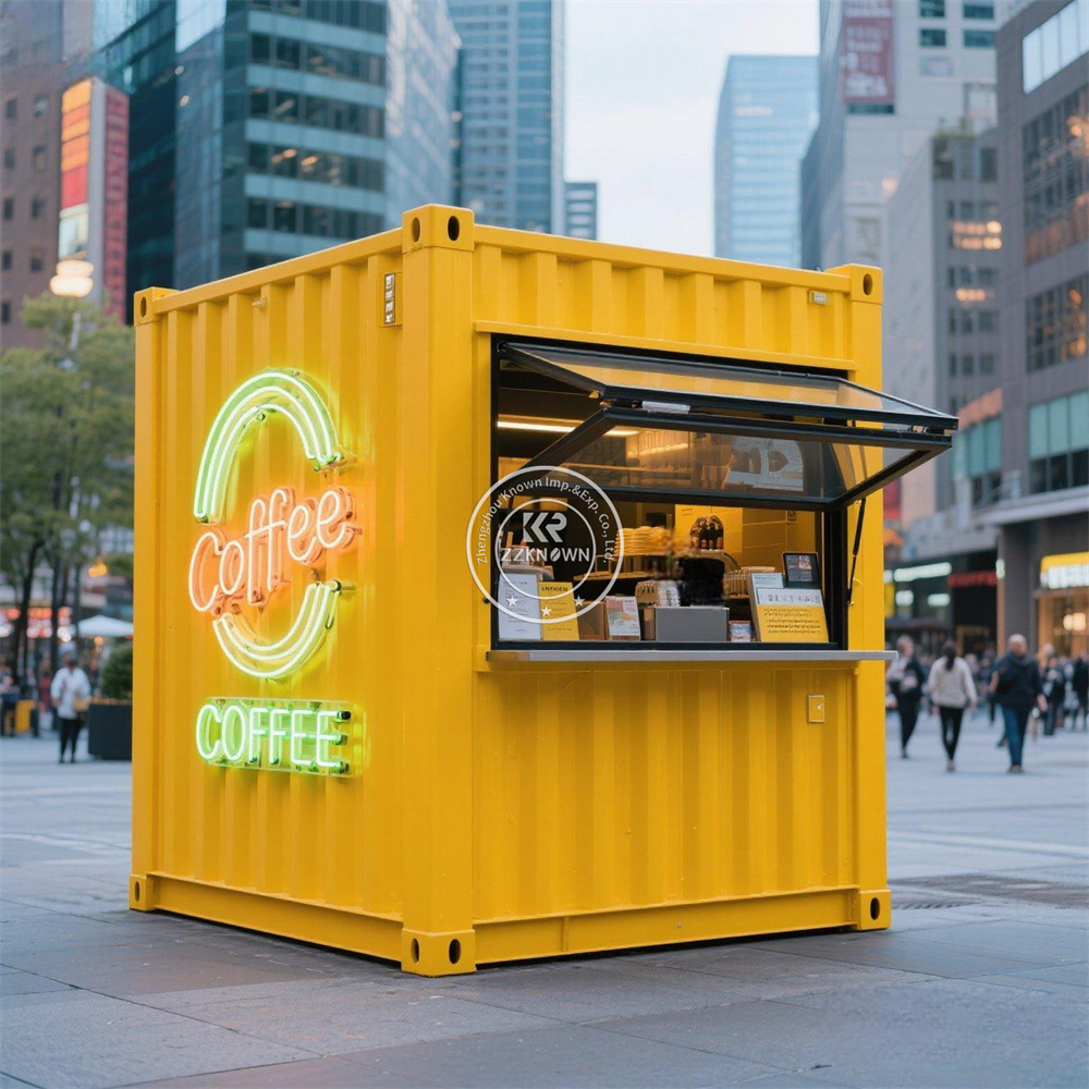 Prefabricated Container Store  - Coffee Equipment For Coffee Shop reseña y precio
