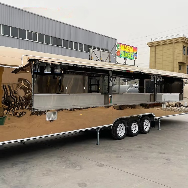 YG Custom Mobile Bar Catering  - Mobile Coffee Van Equipment reseña y precio