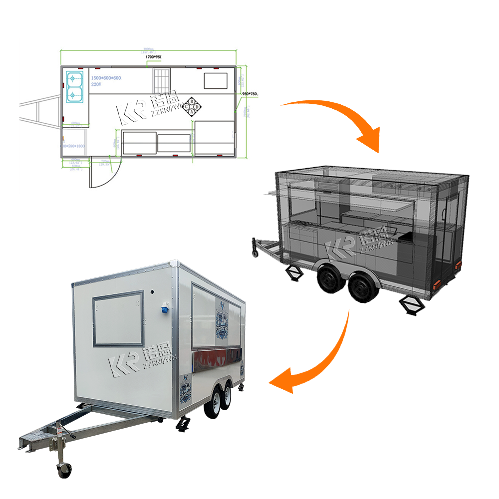 Coffee Trailers Fully Equipped - Mobile Coffee Van Equipment reseña y precio