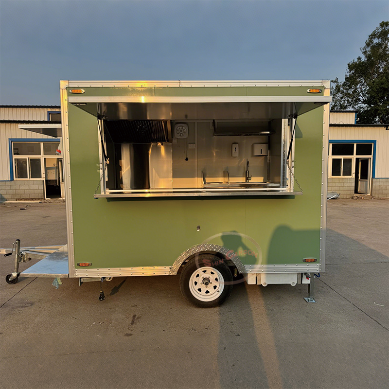 Concession Food Truck Trailer  - Coffee Equipment For Coffee Shop reseña y precio