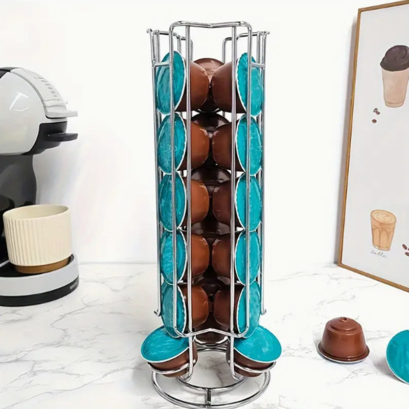 Coffee Capsule Display Rack Ro - Coffee Equipment Rack reseña y precio
