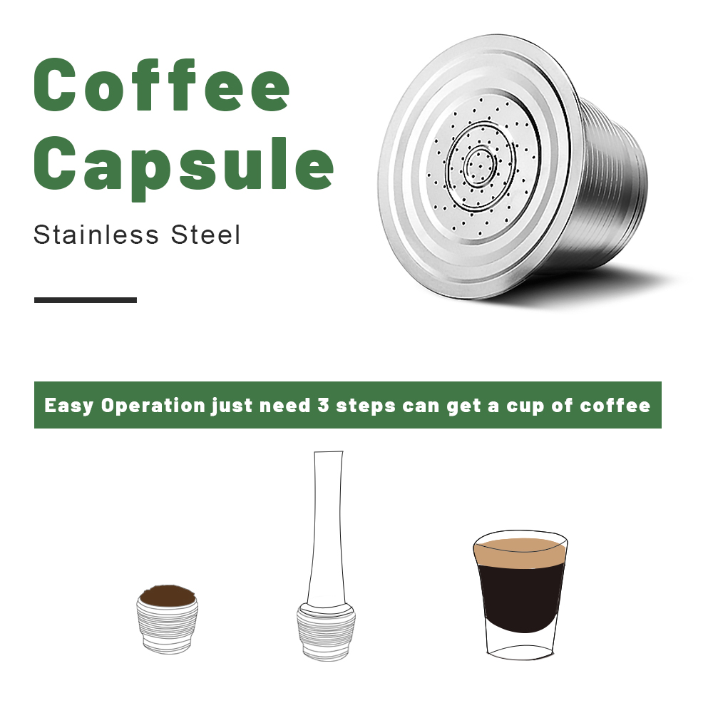 Nespresso Reusable Coffee Caps - Coffee Equipment Wdt reseña y precio