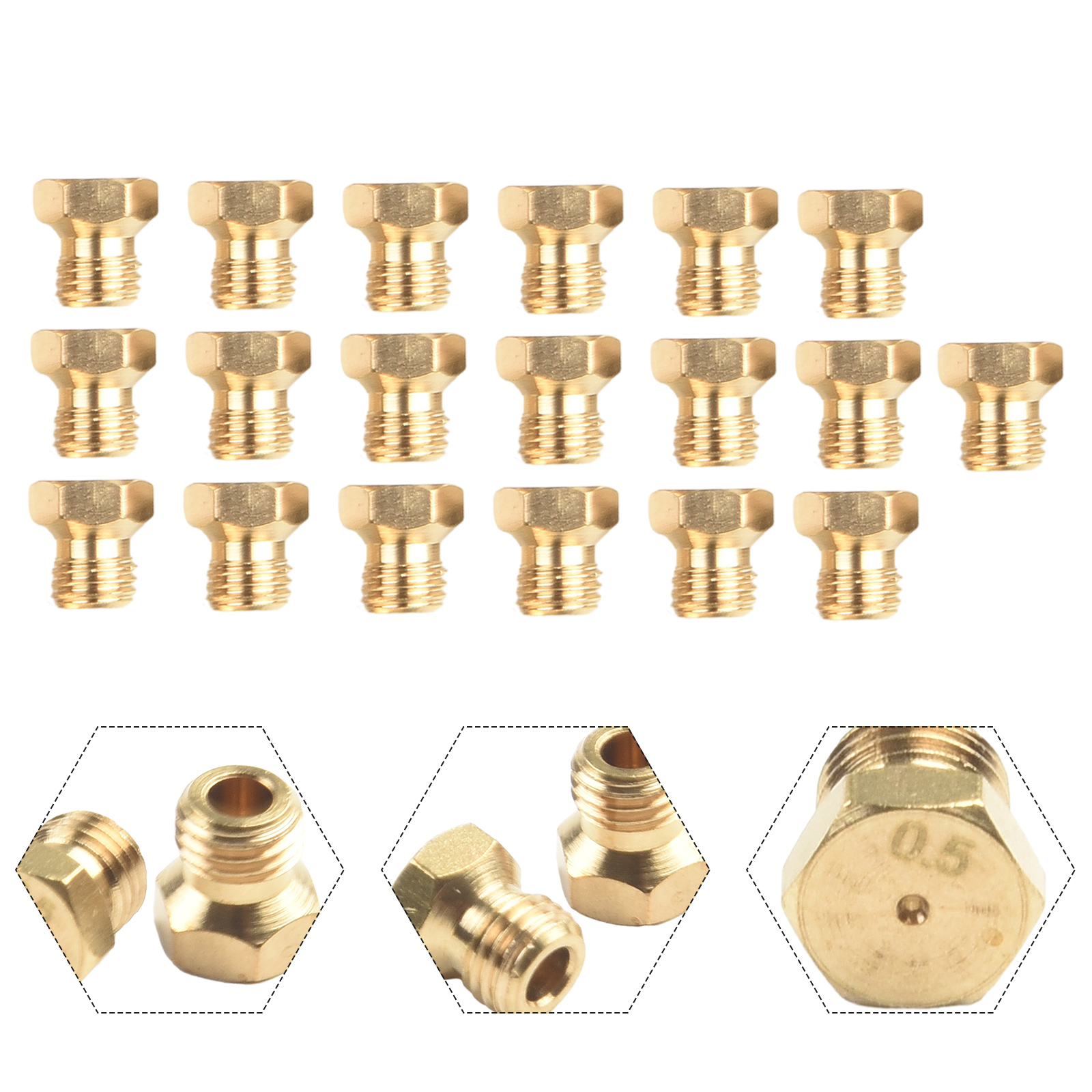 Brass Jet Nozzle Propane Burne - Steam Wand Tip reseña y precio
