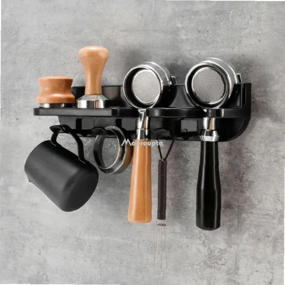 Wall Mount Coffee Organizer Ra - Coffee Equipment Organizer reseña y precio