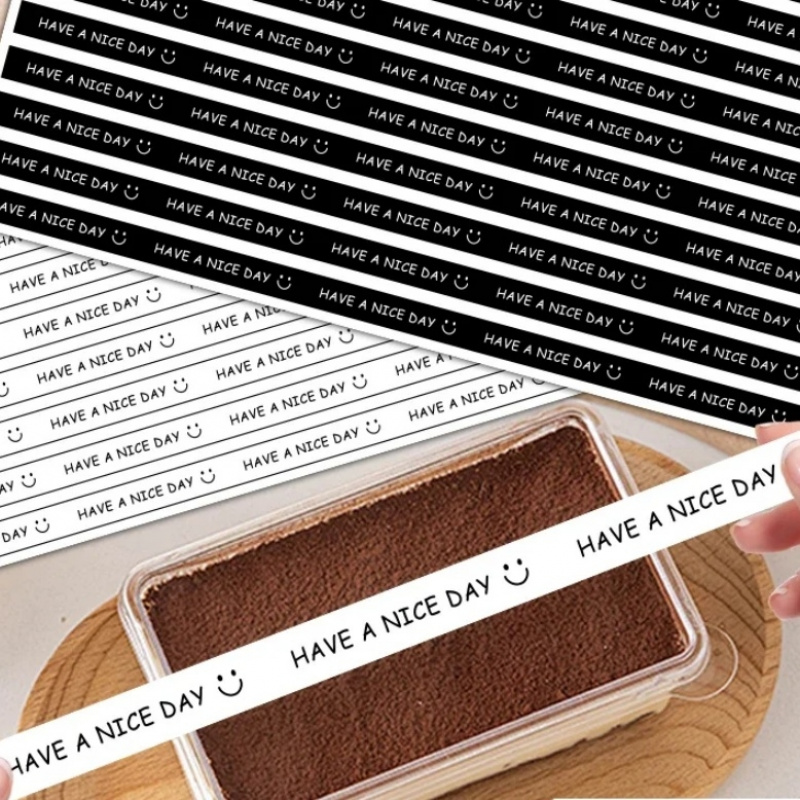 100Pcs HAVE A NICE DAY Smile F - Coffee Equipment Organizer reseña y precio