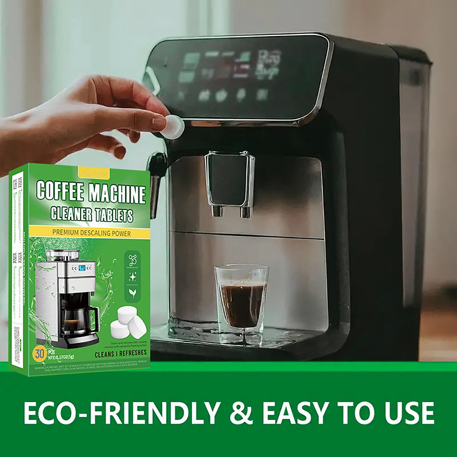 Coffee Machine Cleaning Tablet - Coffee Equipment Cleaner reseña y precio