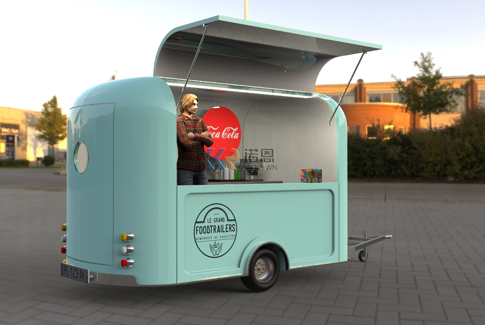 Fully Equipped Caravan Bar Ven - Mobile Coffee Van Equipment reseña y precio