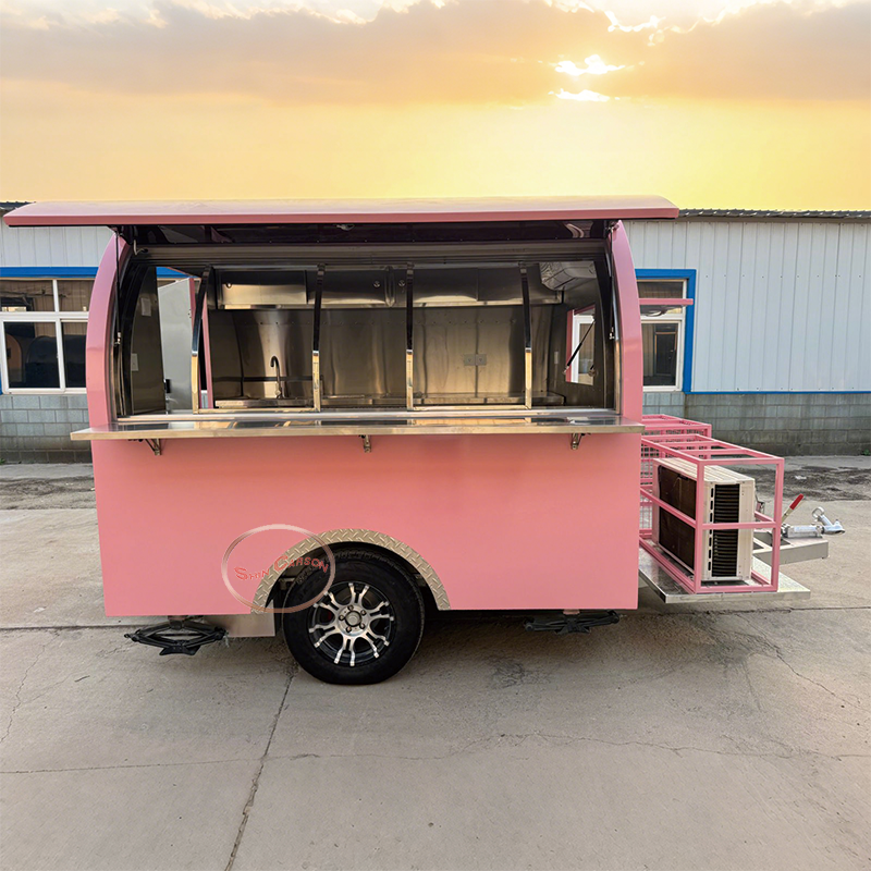 Commercial Standards Food Trai - Mobile Coffee Van Equipment reseña y precio