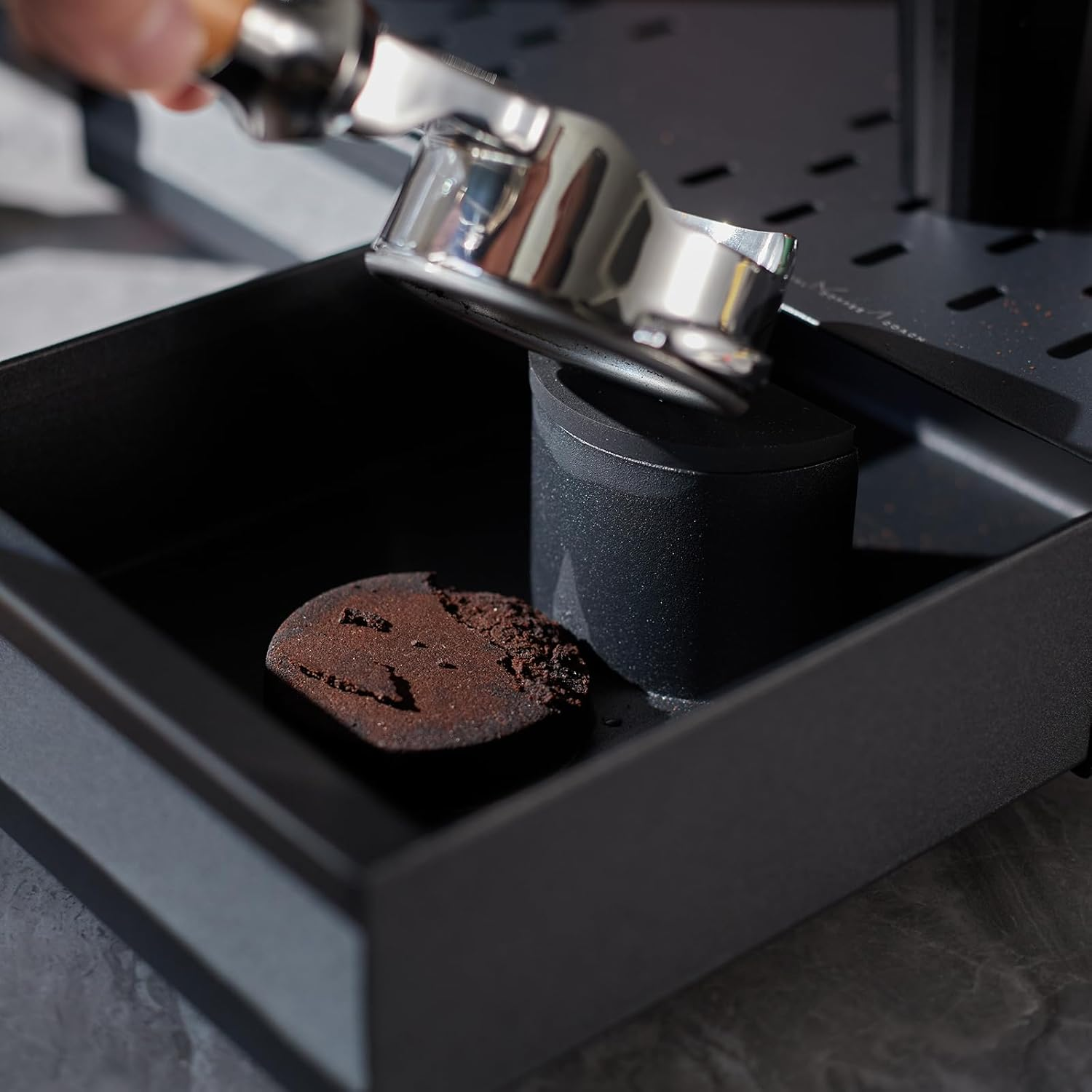 MUVNA Espresso Bar Knock Box,  - Coffee Equipment Organizer reseña y precio