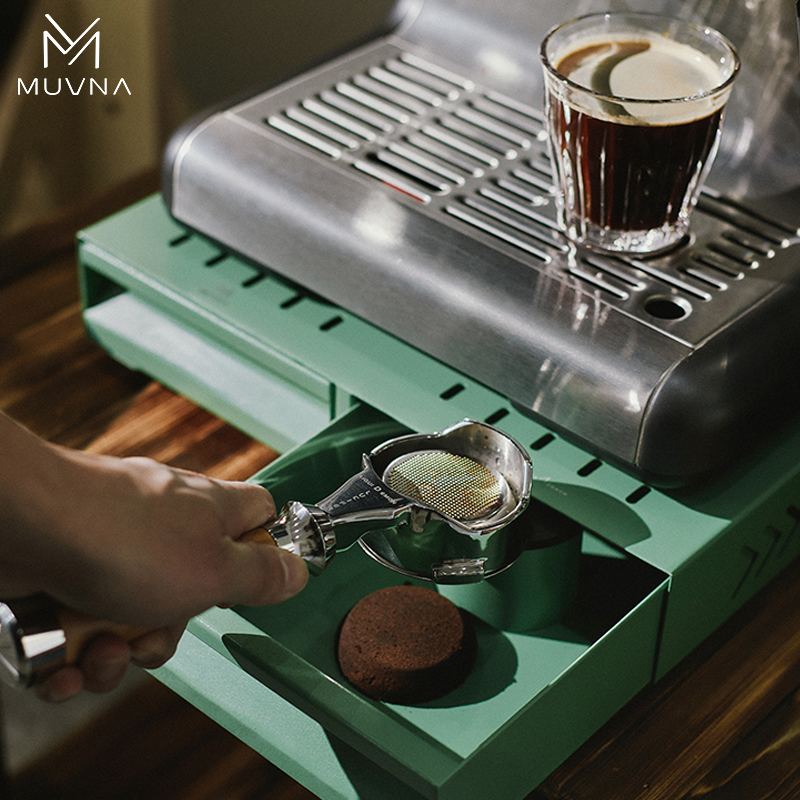 MUVNA Espresso Bar Knock Box,  - Coffee Equipment Organizer reseña y precio