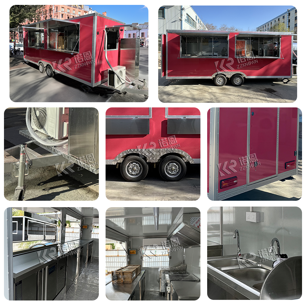 Concession Coffee Ice Cream Tr - Mobile Coffee Van Equipment reseña y precio