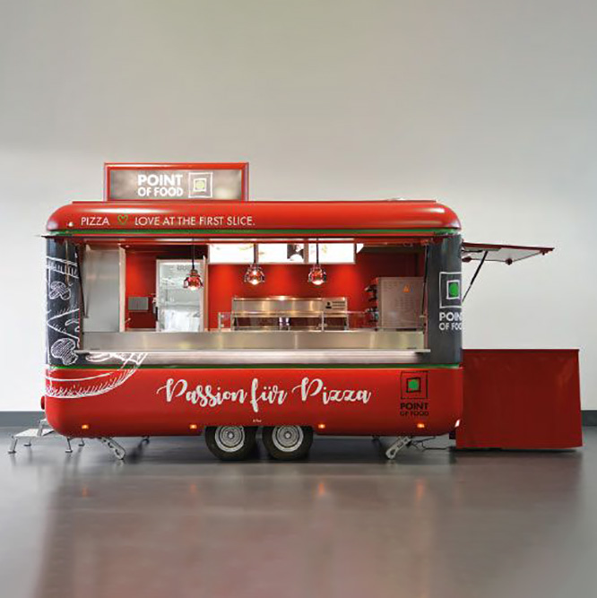 BBQ Concession Trailer Fully E - Coffee Equipment For Coffee Shop reseña y precio