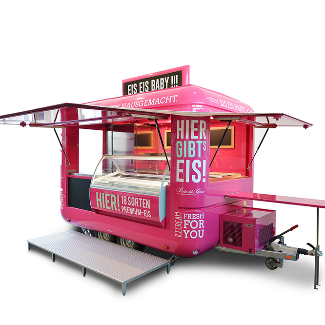 BBQ Concession Trailer Fully E - Coffee Equipment For Coffee Shop reseña y precio
