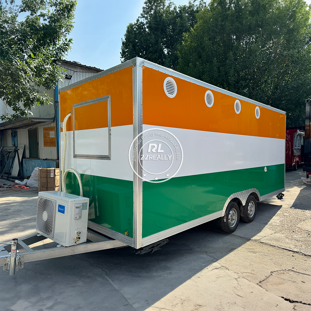 Snack Fast Food Truck Mobile K - Mobile Coffee Van Equipment reseña y precio