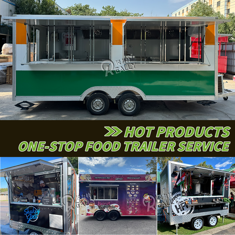 Snack Fast Food Truck Mobile K - Mobile Coffee Van Equipment reseña y precio