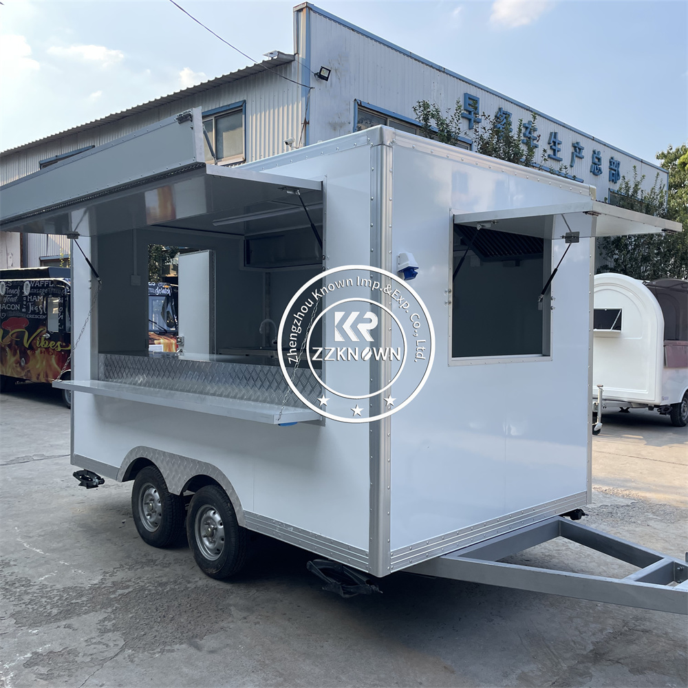 Modern Custom Coffee Ice Cream - Mobile Coffee Van Equipment reseña y precio