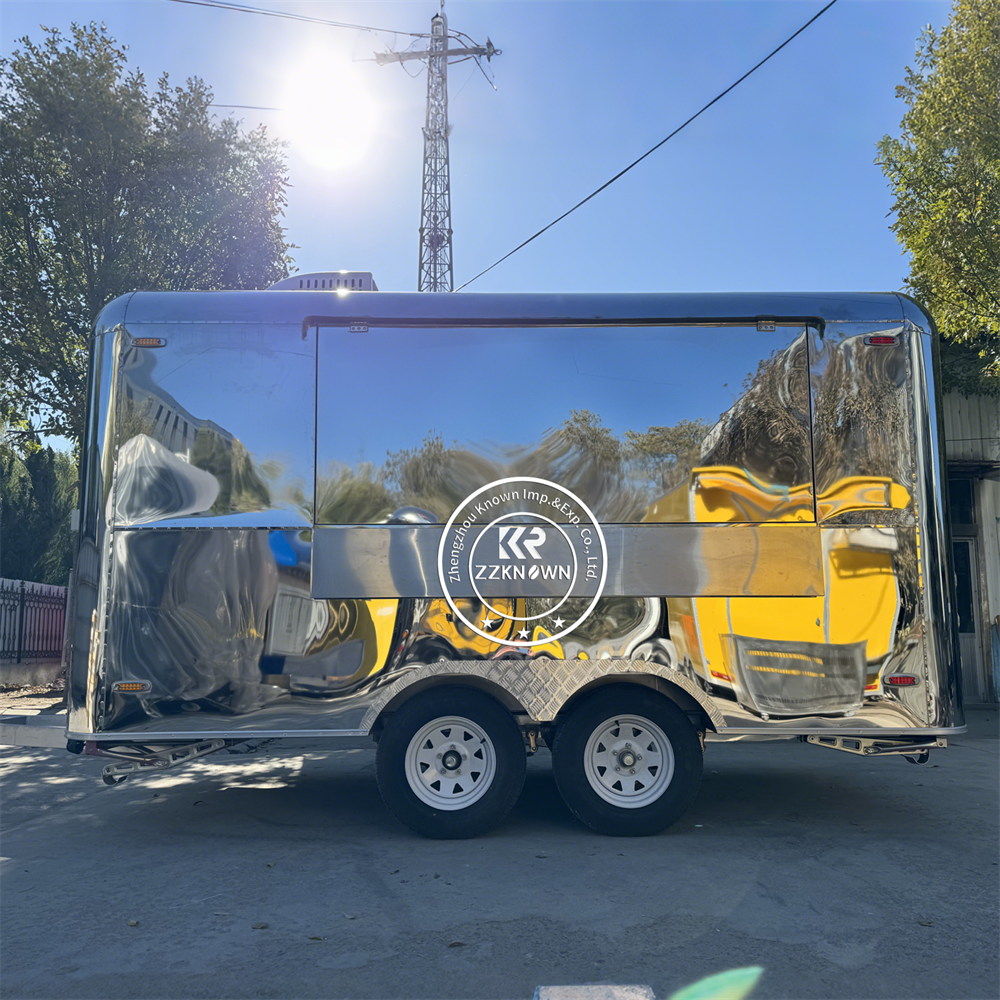 Street Stainless Steel Mobile  - Mobile Coffee Van Equipment reseña y precio