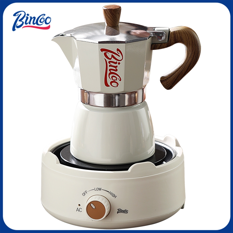 Bincoo Moka Pot and Electric S - Coffee Equipment Wdt reseña y precio