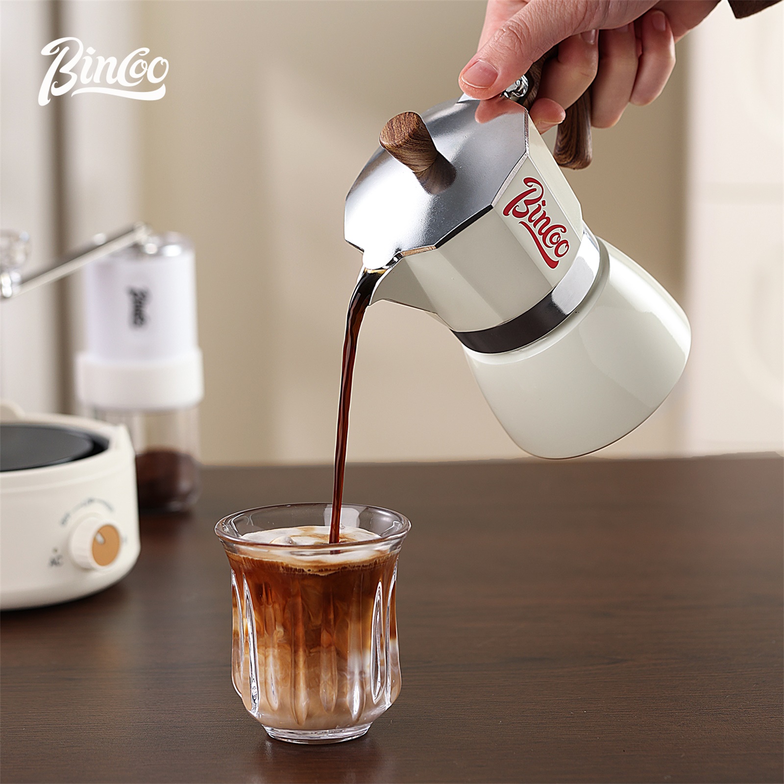 Bincoo Moka Pot and Electric S - Coffee Equipment Wdt reseña y precio