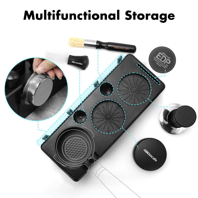 AliKisscafe Coffee Tamping Sta - Coffee Equipment Rack reseña y precio