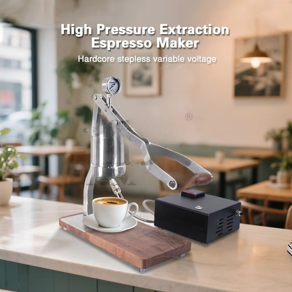 Manual Hand Press Coffee Maker - Coffee Equipment For Espresso Machine reseña y precio