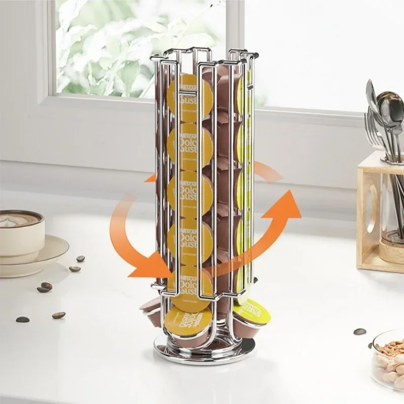 JUSTINLAU Coffee Capsule Displ - Coffee Equipment Rack reseña y precio