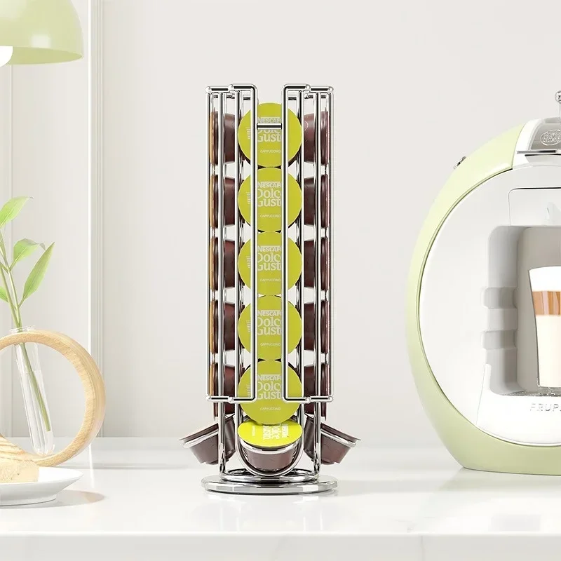 JUSTINLAU Coffee Capsule Displ - Coffee Equipment Rack reseña y precio