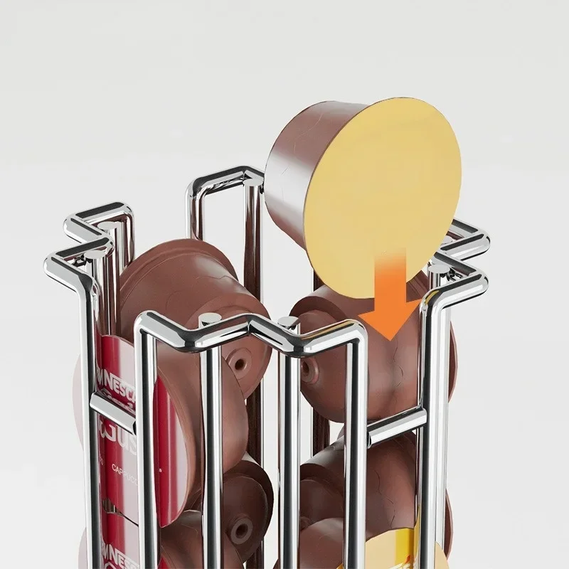 JUSTINLAU Coffee Capsule Displ - Coffee Equipment Rack reseña y precio