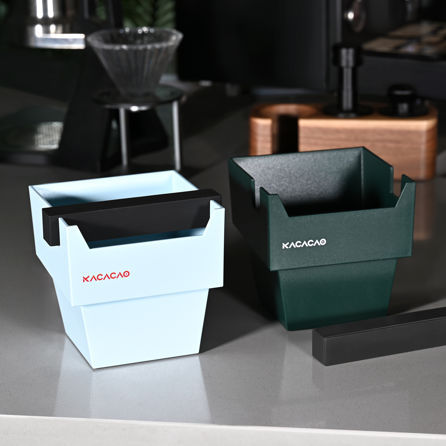 KACACAO Espresso Knock Box Cof - Coffee Equipment Organizer reseña y precio