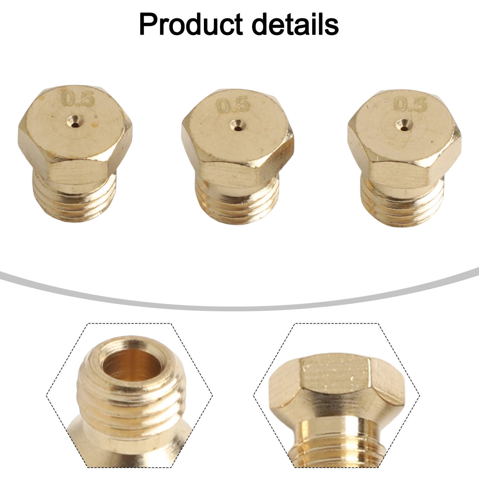 20pcs/set Burner Nozzle 0.5mm  - Steam Wand Tip reseña y precio
