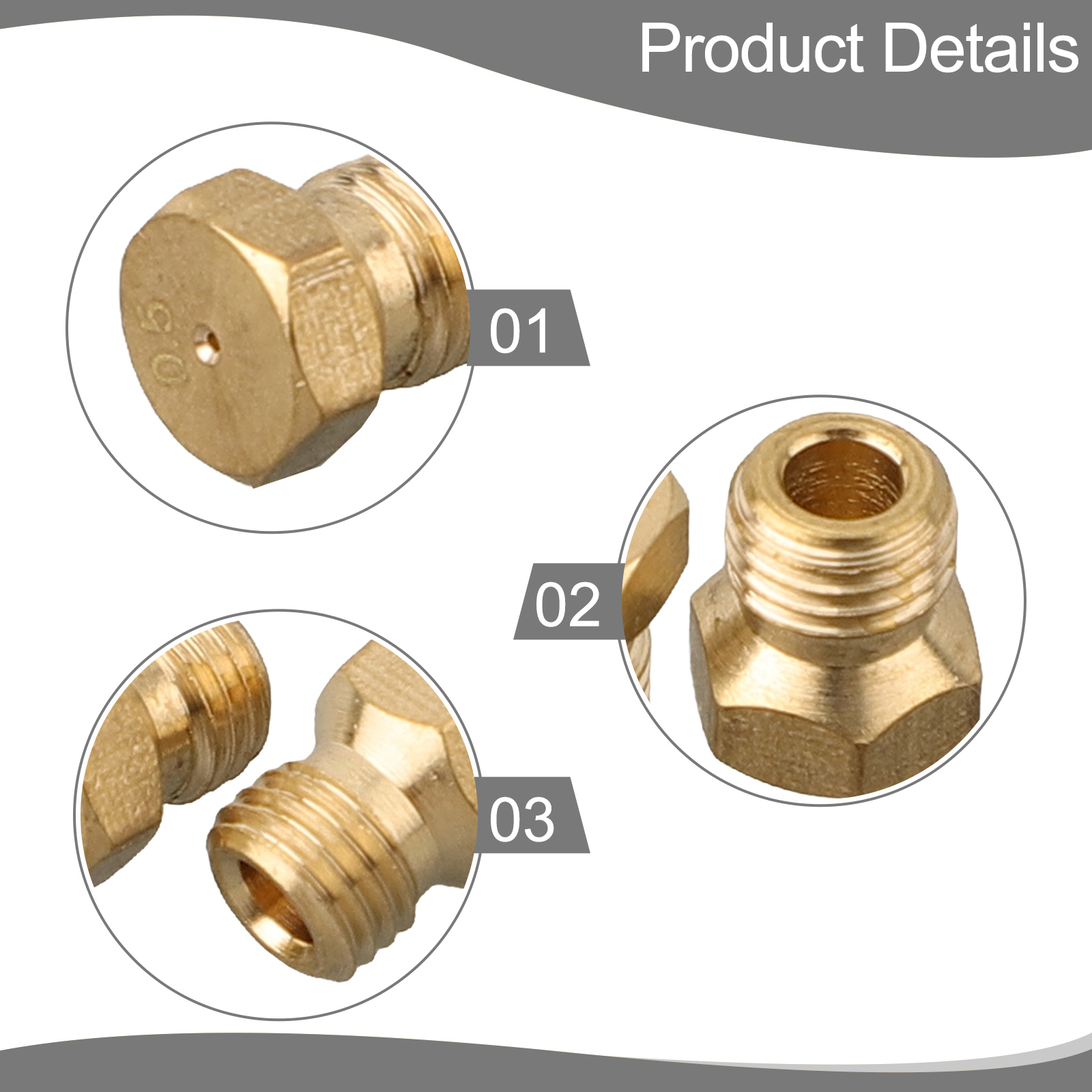 5PCS Burner Gas Hob LPG- Conve - Steam Wand Tip reseña y precio