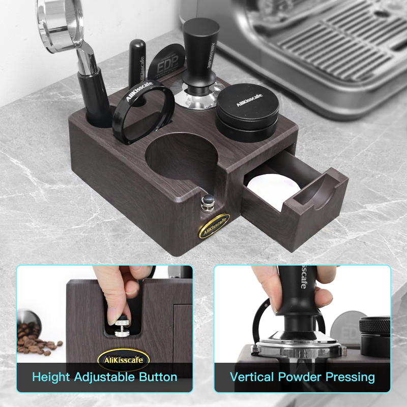 AliKisscafe Coffee Tamping Sta - Coffee Equipment Organizer reseña y precio