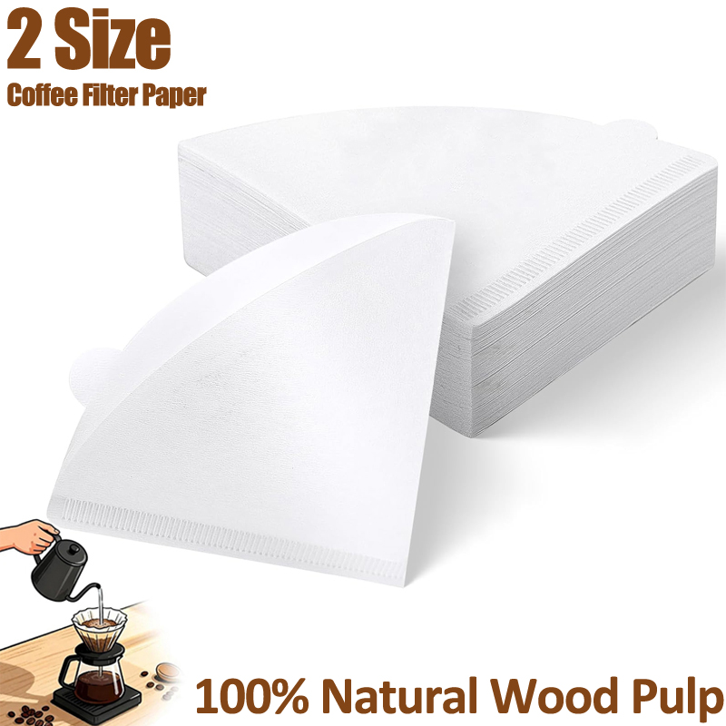 2 Size Coffee Filter Paper V-S - Coffee Equipment Cleaner reseña y precio