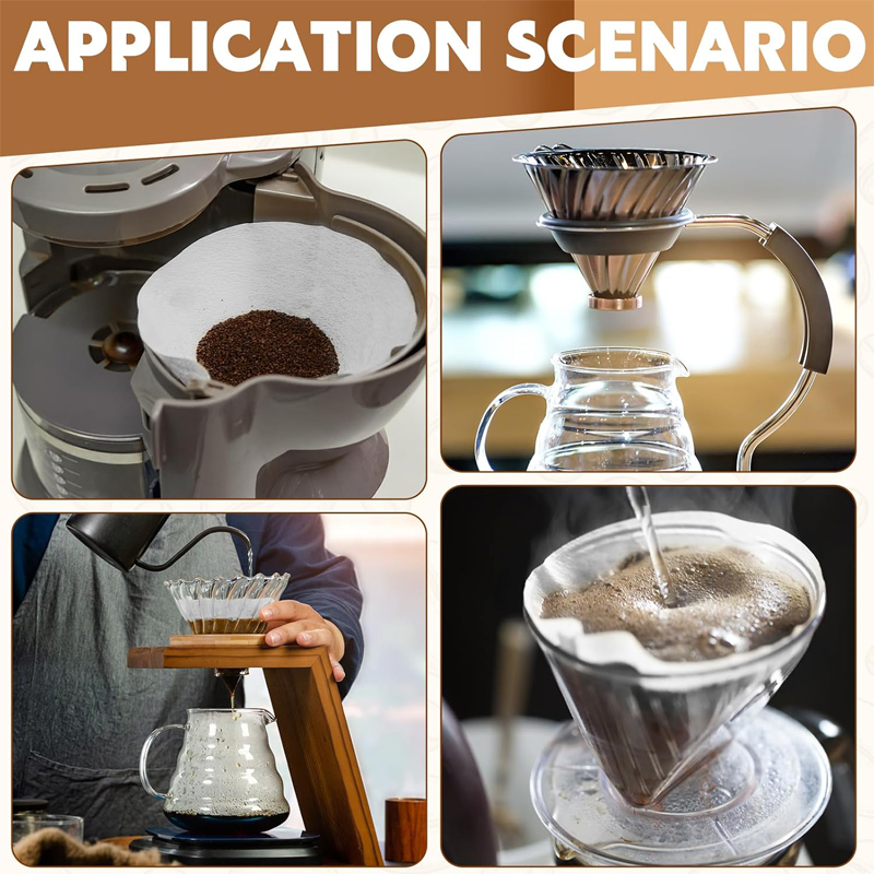 2 Size Coffee Filter Paper V-S - Coffee Equipment Cleaner reseña y precio