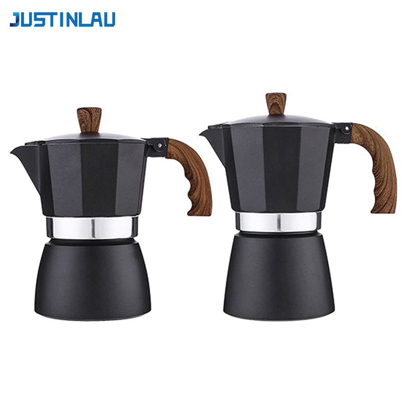 JUSTINLAU Coffee Moka Pot 150m - Coffee Equipment Wdt reseña y precio