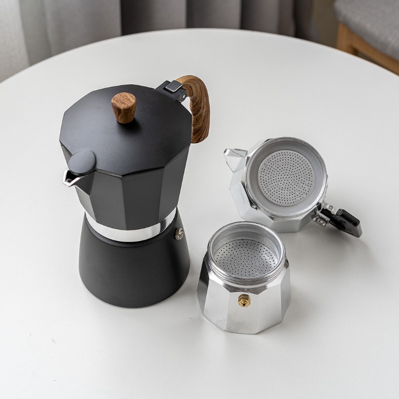 JUSTINLAU Coffee Moka Pot 150m - Coffee Equipment Wdt reseña y precio