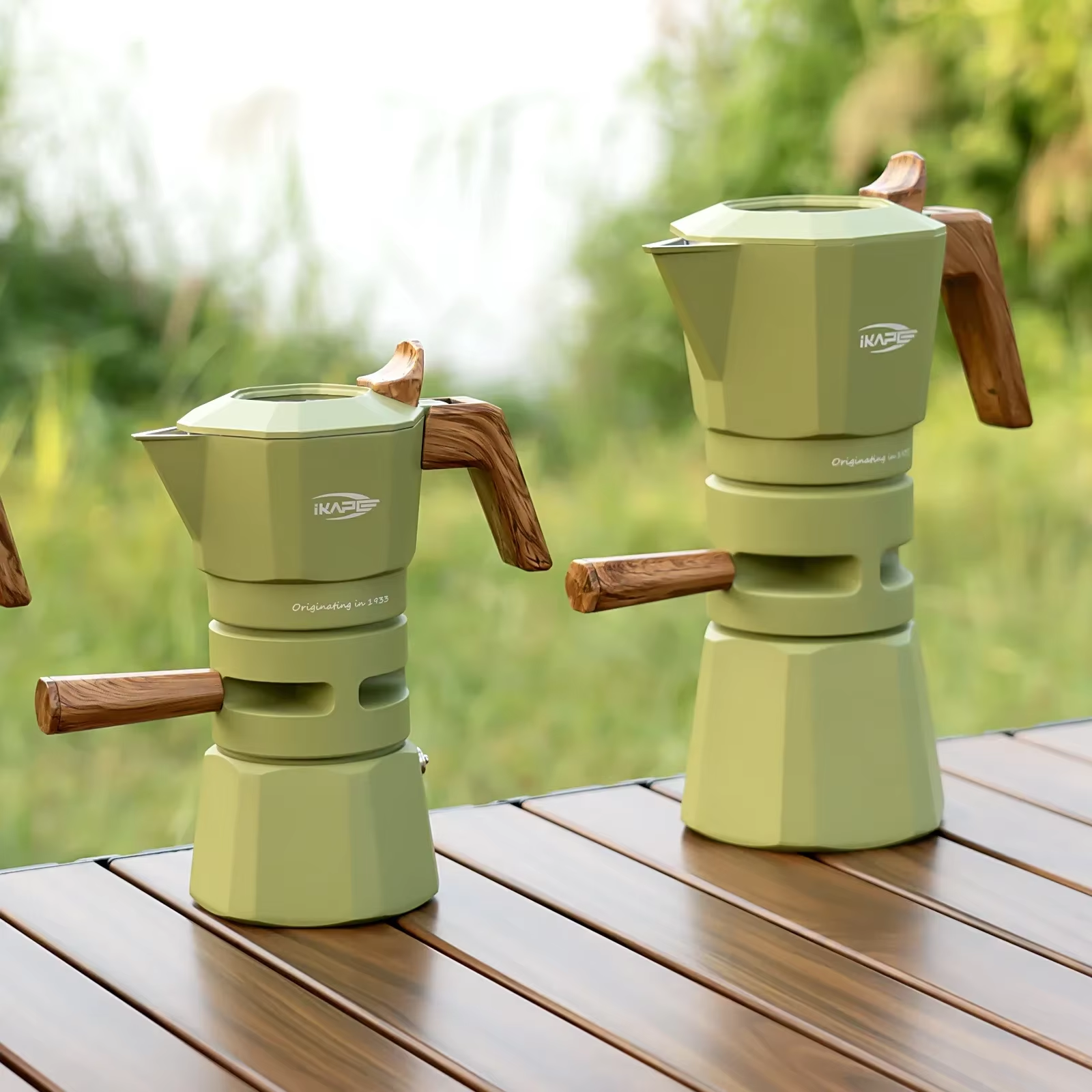 IKAPE Espresso Moka Pot,with C - Coffee Equipment Wdt reseña y precio