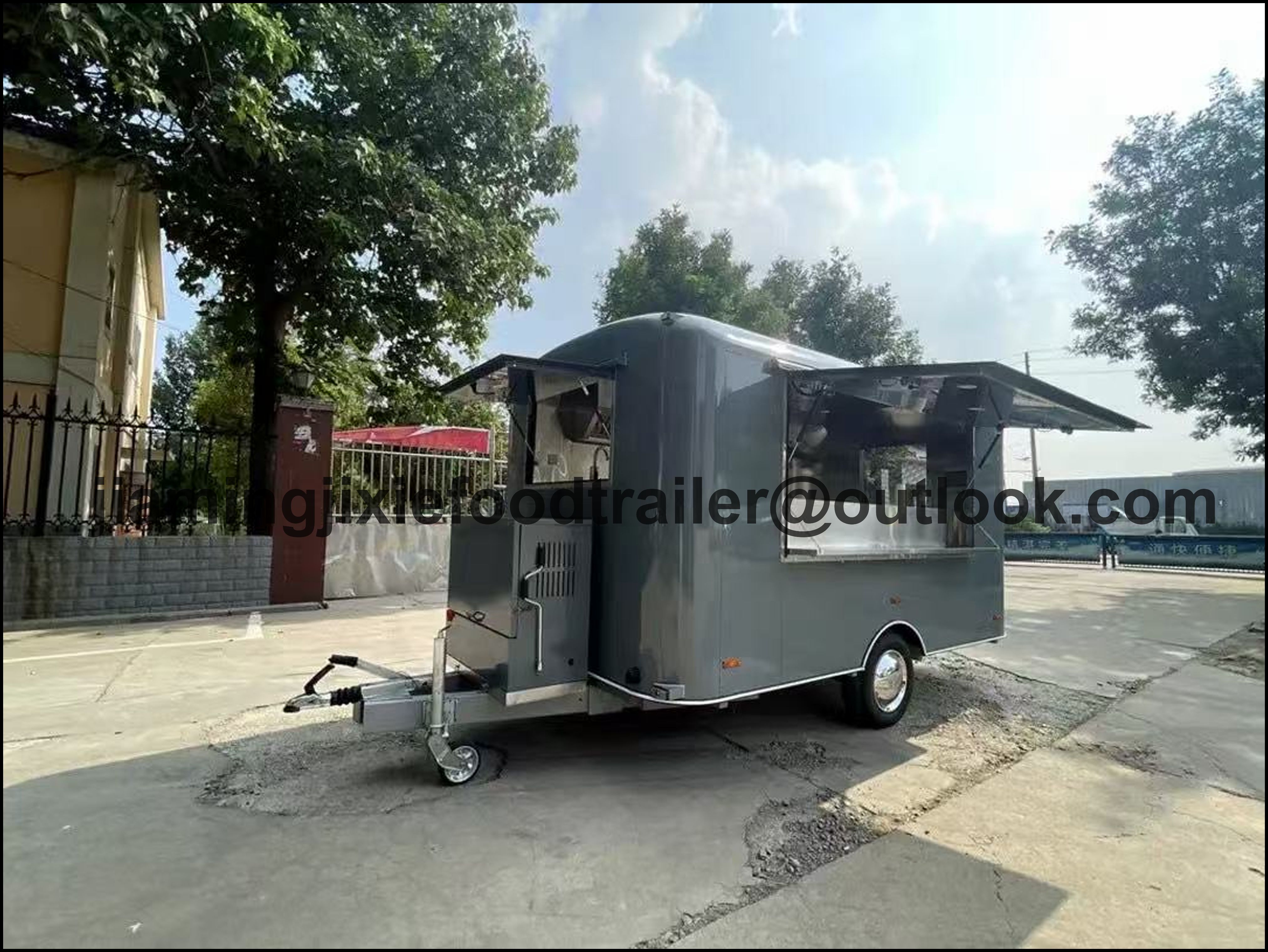 Custom Small Ice Cream Coffee  - Mobile Coffee Van Equipment reseña y precio