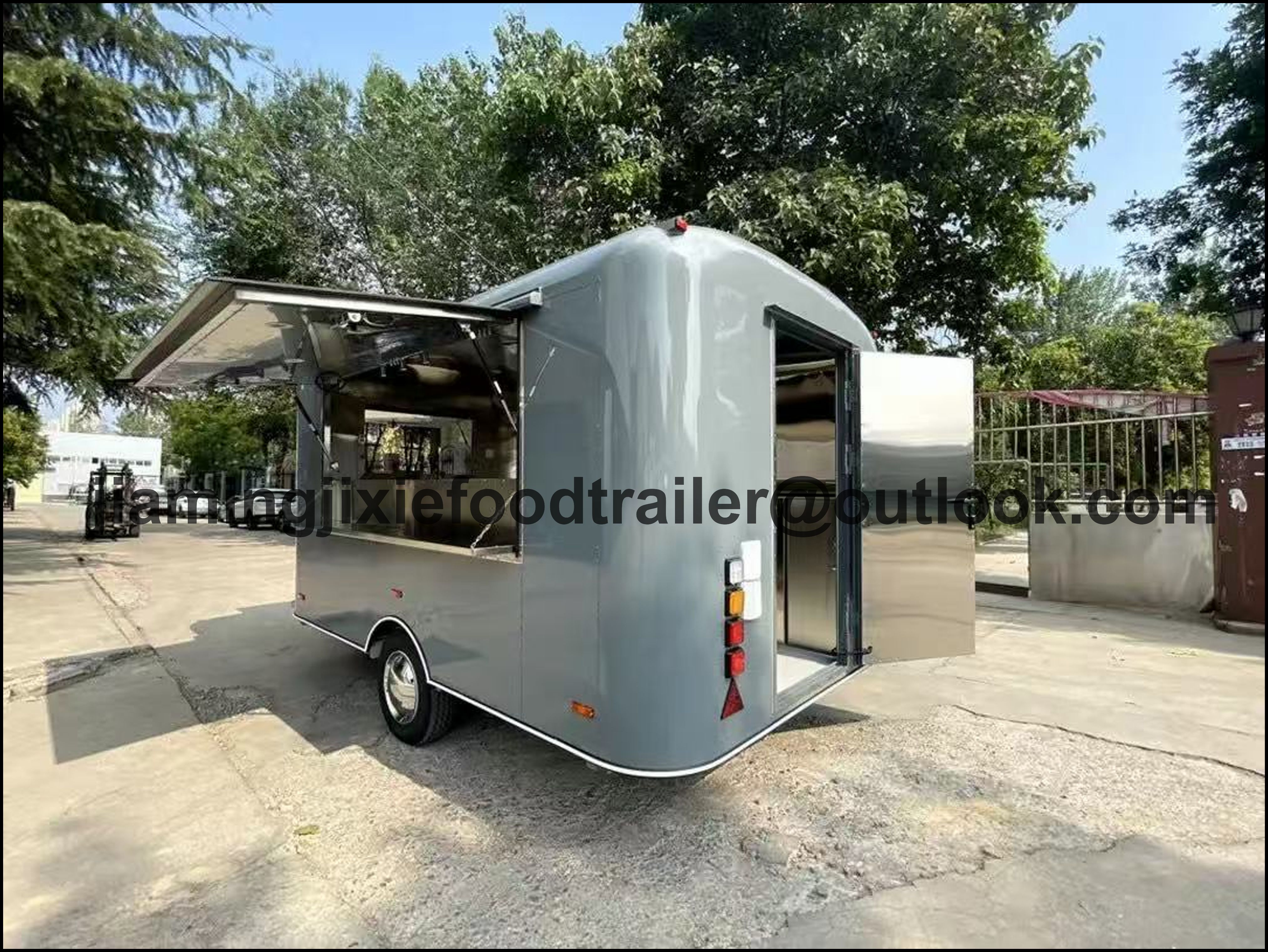 Custom Small Ice Cream Coffee  - Mobile Coffee Van Equipment reseña y precio
