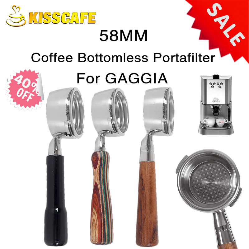 58MM Coffee Bottomless Portafi - Coffee Equipment Wdt reseña y precio