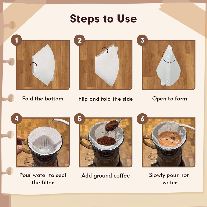 50/100 Pieces Coffee Filter Pa - Coffee Equipment Cleaner reseña y precio