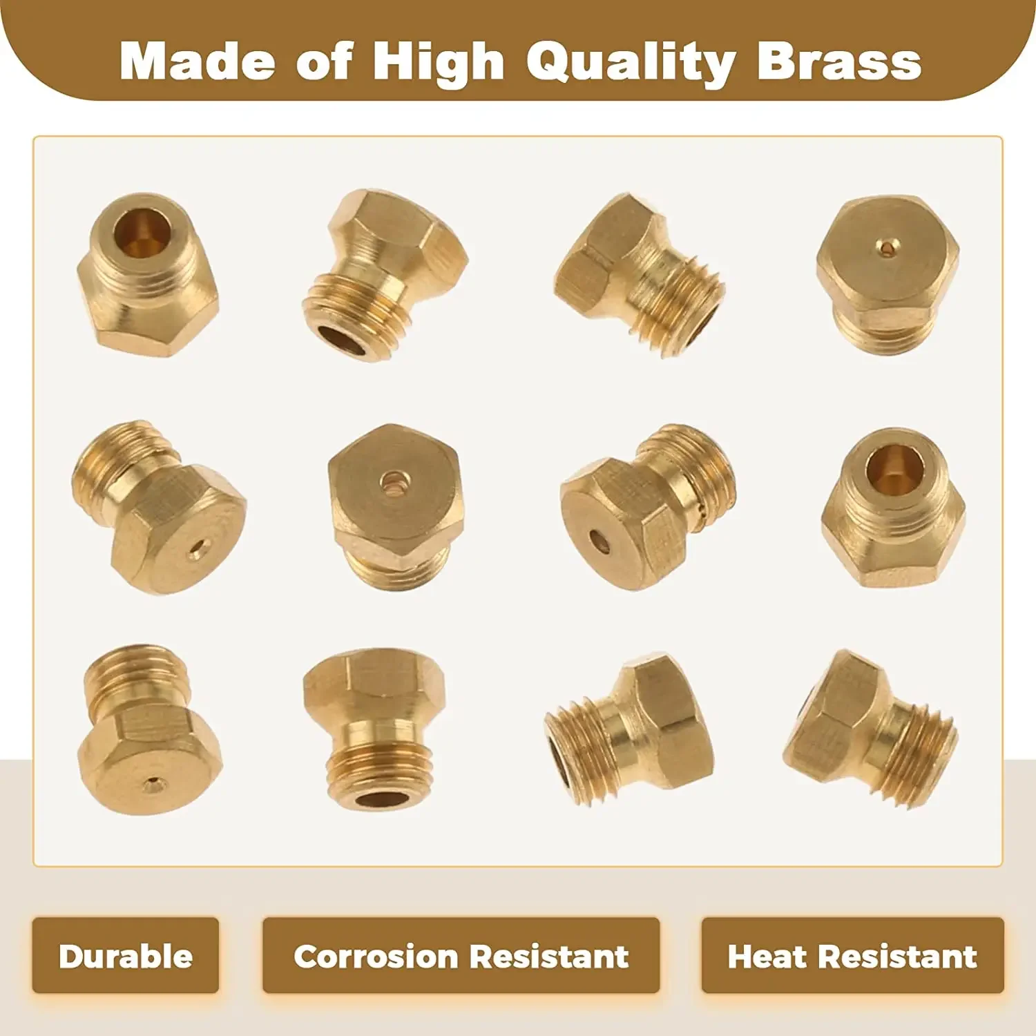 36pcs/1box Solid Brass LP Gas  - Steam Wand Tip reseña y precio