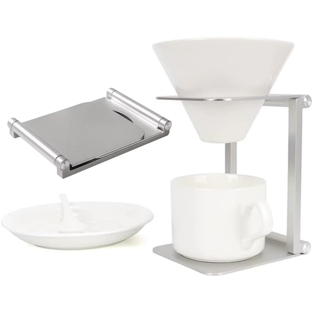 Stainless Steel Coffee Drip Ho - Coffee Equipment Rack reseña y precio
