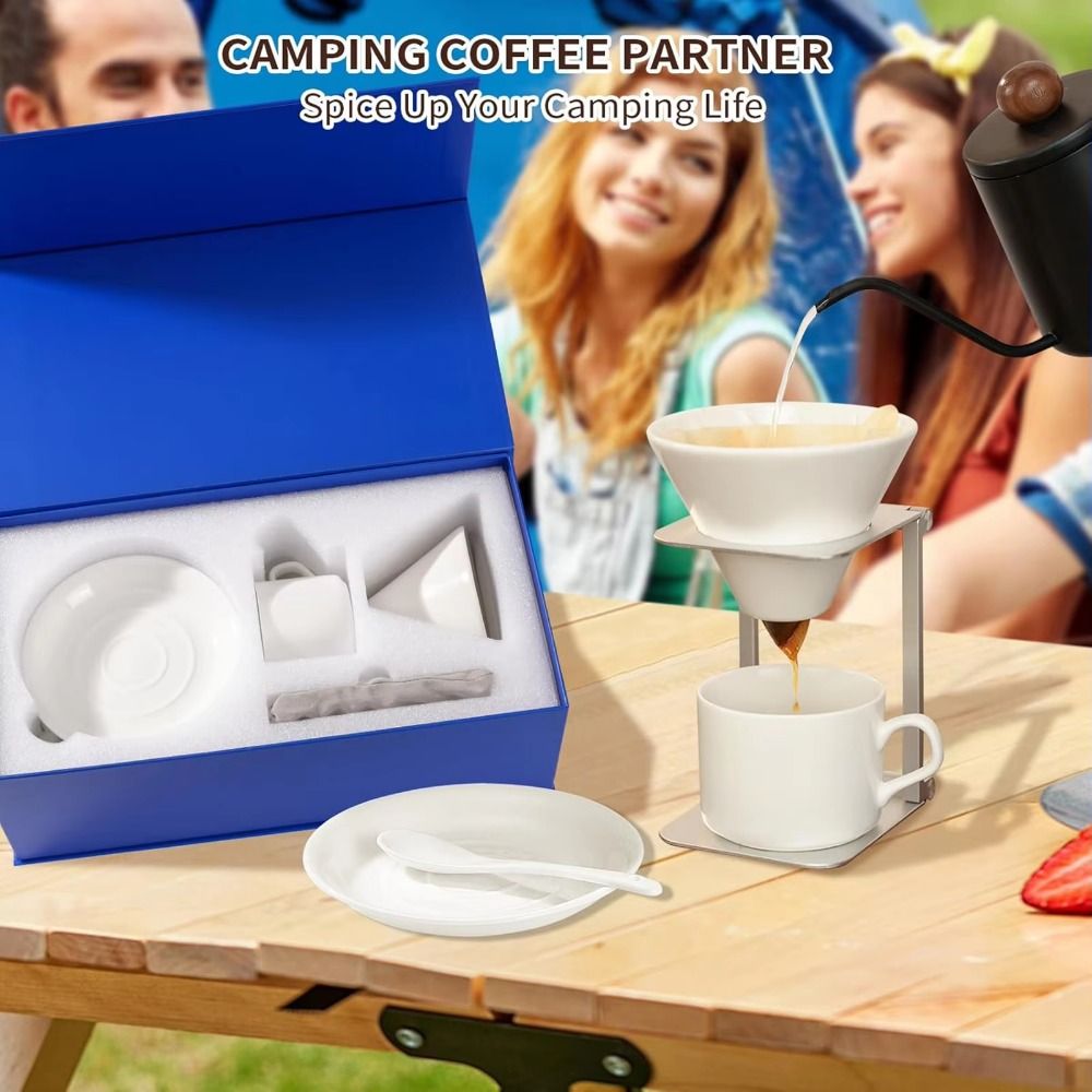 Stainless Steel Coffee Drip Ho - Coffee Equipment Rack reseña y precio